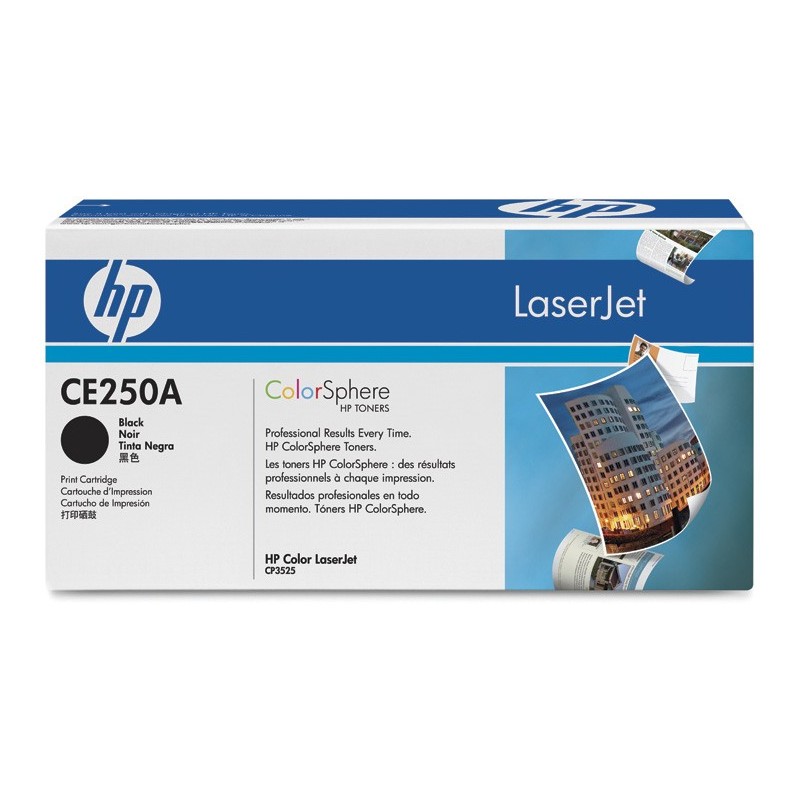 HP TONER CARTUCHO 504A NEGRO PRINT CARTUCHO W COLORSPHERE TO