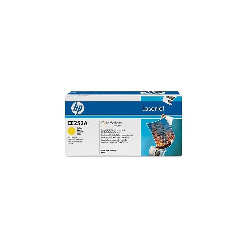 HP TONER CARTUCHO 504A AMARILLO PRINT CARTUCHO W COLORSPHERE TO