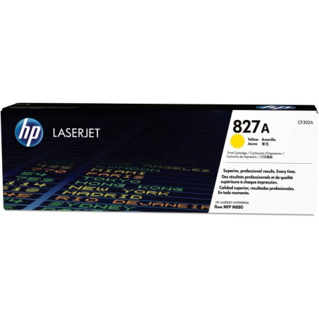 TONER CARTUCHO HP 827A AMARILLO LASERJET