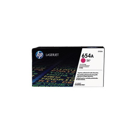 TONER CARTUCHO LASERJET 654A MAGENTA