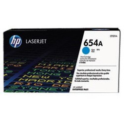 HP TONER CARTUCHO LASERJET 654A CIAN