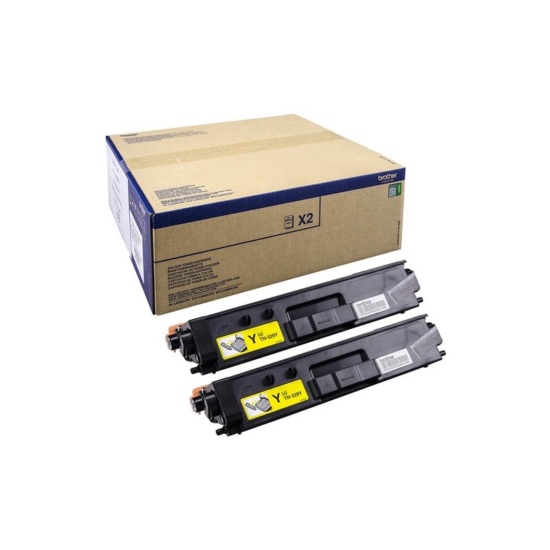 Brother CARTUCHO TONER AMARILLO TN329Y PARA HLL8350CDW