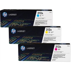 HP CARTUCHO DE TONER 312A C/Y/M 3 UNIDADES