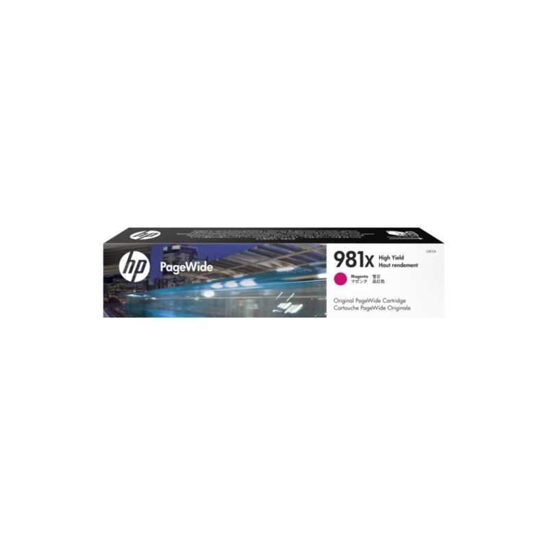 HP CARTUCHO TINTA 981X MAGENTA ALTO RENDIMIENTO