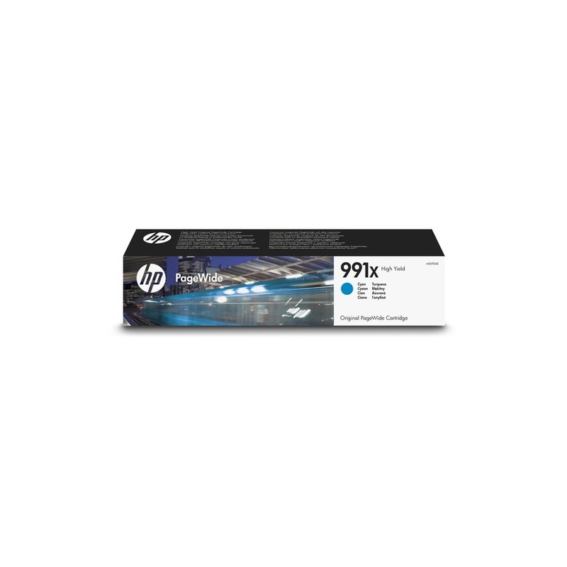 HP 991X PAGEWIDE CARTUCHO ALTO RENDIMIENTO CIAN ORIGINAL