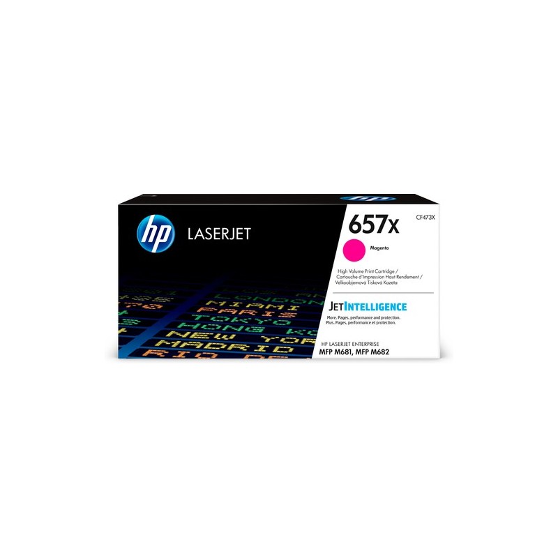 HP LASERJET TONER CRTG 657X ALTO RENDIMIENTO MAGENTA