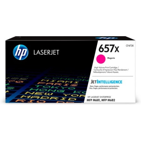 LASERJET TONER CRTG 657X HIGH YIELD MAGENTA