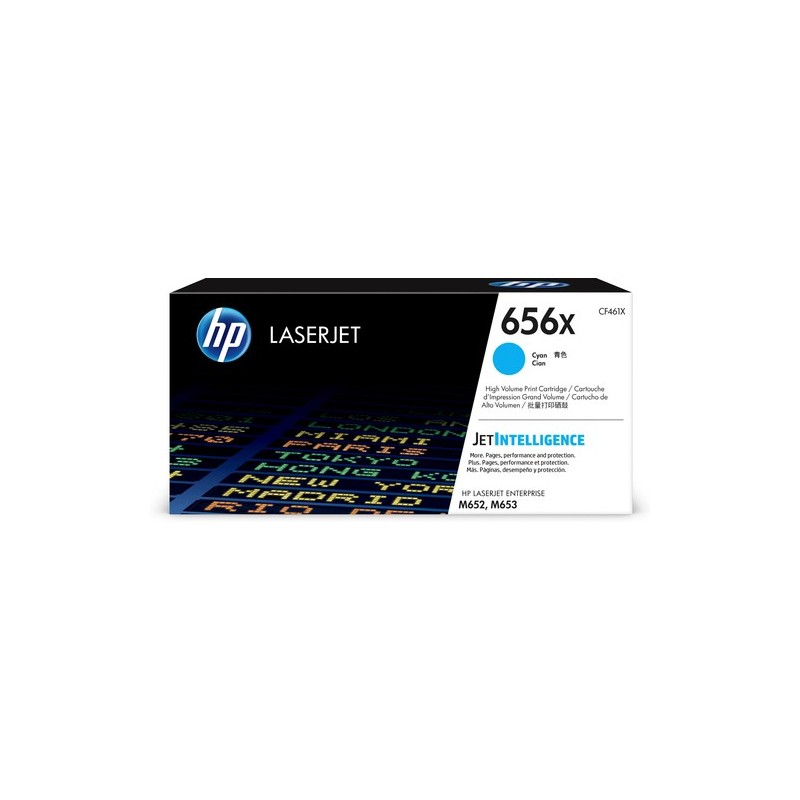 HP LASERJET TONER CRTG 656X ALTO RENDIMIENTO CIAN