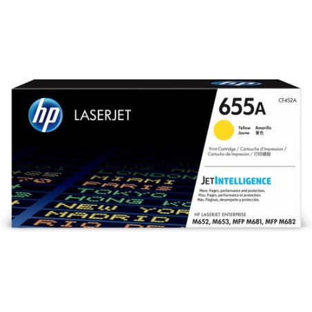 HP LASERJET TONER CRTG 655A AMARILLO