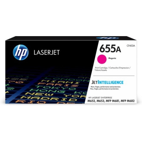 HP LASERJET TONER CRTG 655A MAGENTA