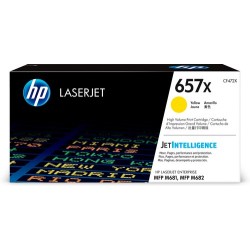 HP LASERJET TONER CRTG 657X ALTO RENDIMIENTO AMARILLO