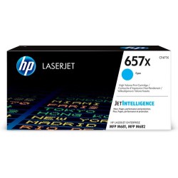 HP LASERJET TONER CRTG 657X ALTO RENDIMIENTO CIAN