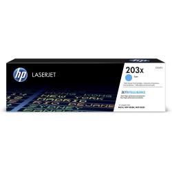 HP CARTUCHO DE TONER 203X ORIGINAL CIAN LASERJET