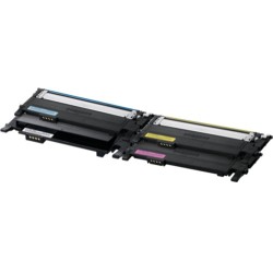 HP TONER SAMSUNG SA CLT-P406C 4 UNIDADES CIAN AMARILLO MAGENTA NEGRO