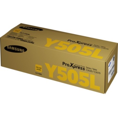 HP TONER AMARILLO SAMSUNG SA CLT-Y505L ALTO RENDIMIENTO 3500 PAGINAS