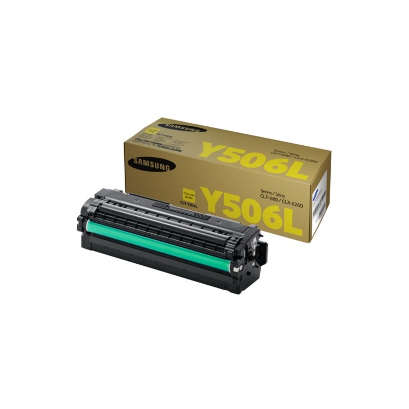 HP TONER AMARILLO SAMSUNG SA CLT-Y506L ALTO RENDIMIENTO 3500 PAGINAS