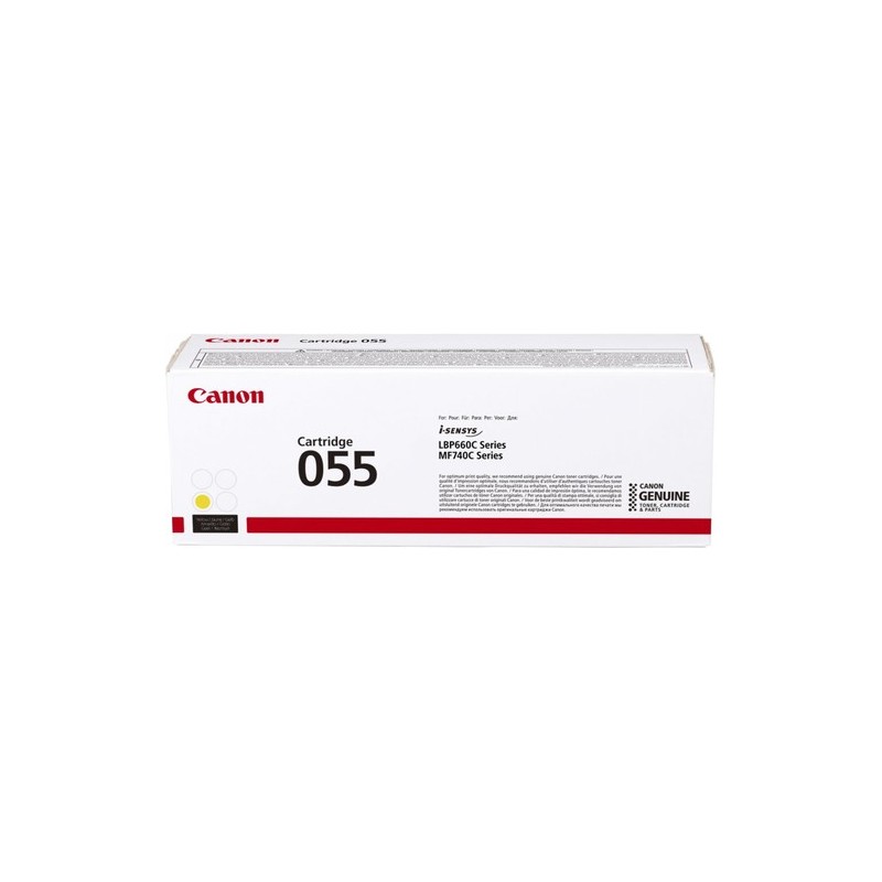 Canon CARTUCHO DE TONER 055 Y LBP AMARILLO