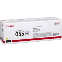 Canon CARTUCHO DE TONER 055 H Y LBP AMARILLO ALTO RENDIMIENTO