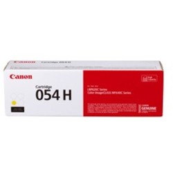 Canon CARTUCHO DE TONER 054 H Y LBP AMARILLO ALTO RENDIMIENTO