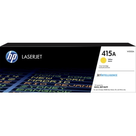 HP CARTUCHO DE TONER 415A AMARILLO LASERJET