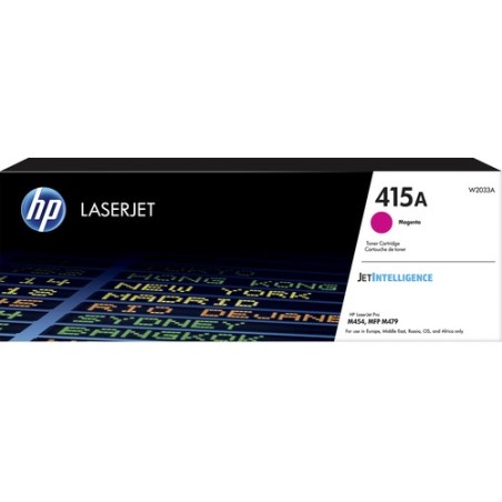 HP CARTUCHO DE TONER 415A MAGENTA LASERJET