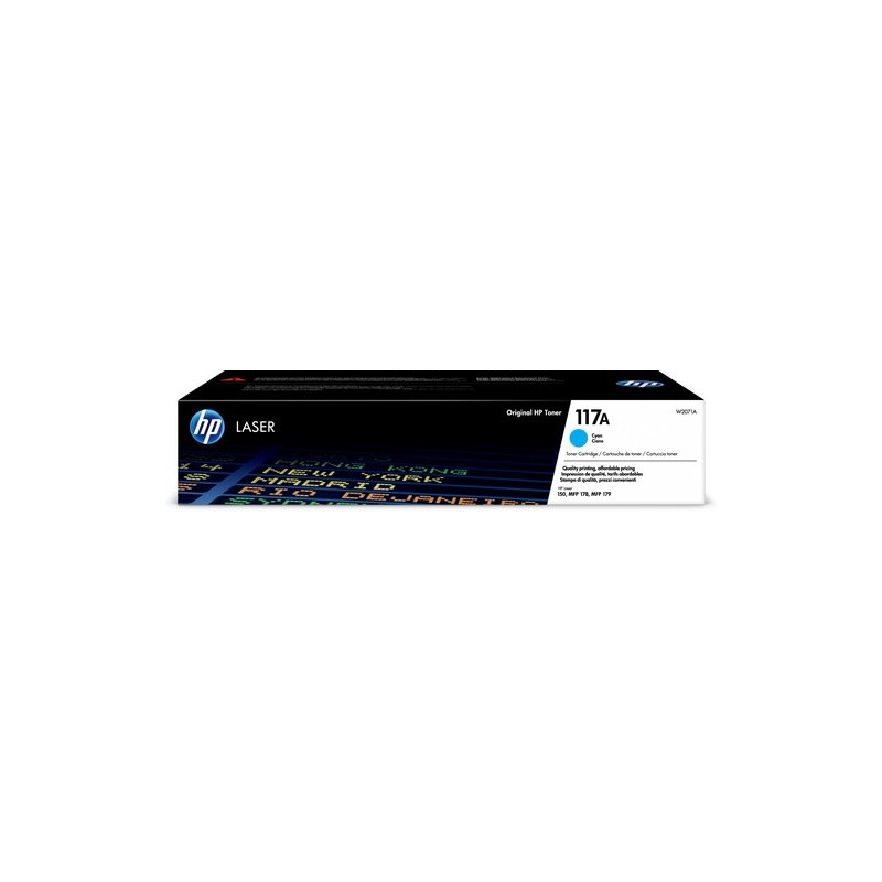 CARTUCHO DE TONER HP117A CIAN