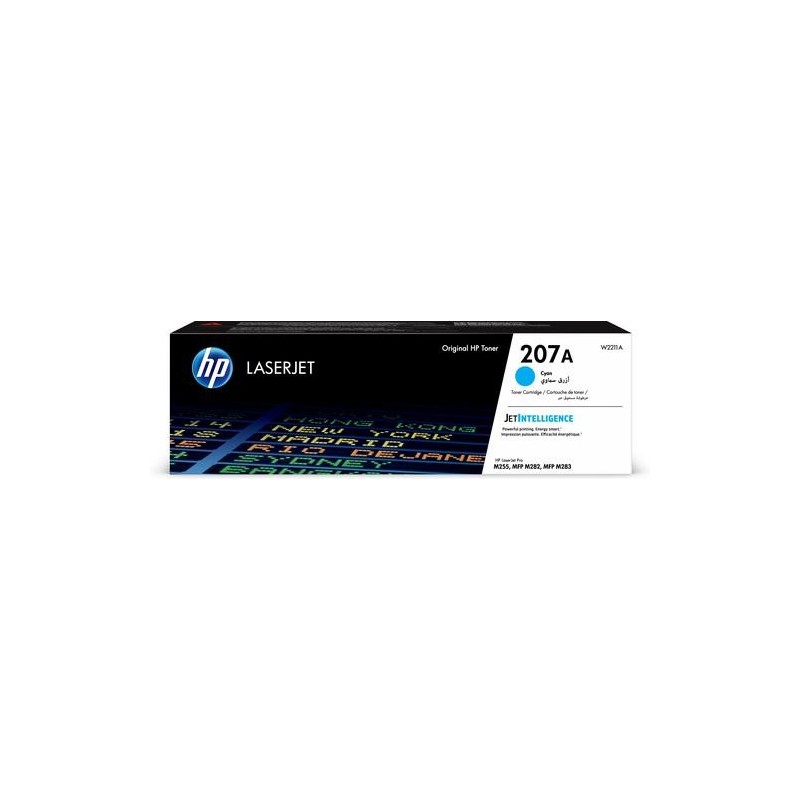 HP CARTUCHO DE TONER 207A CIAN LASERJET