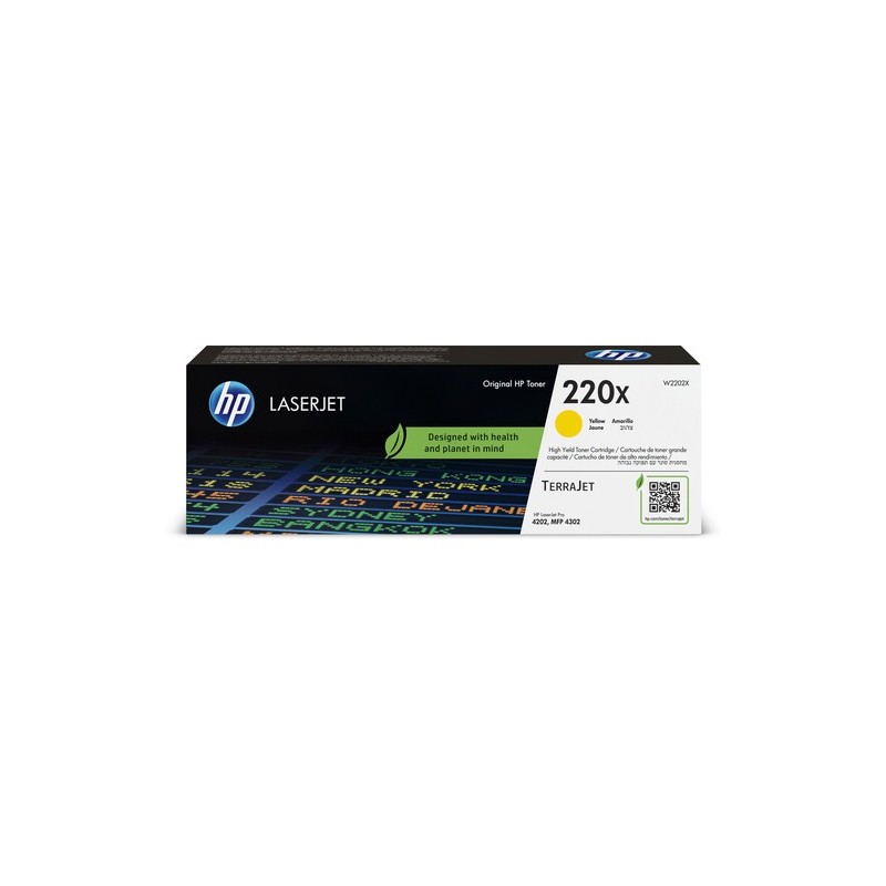 HP CARTUCHO TONER AMARILLO 220X ORIGINAL LASERJET