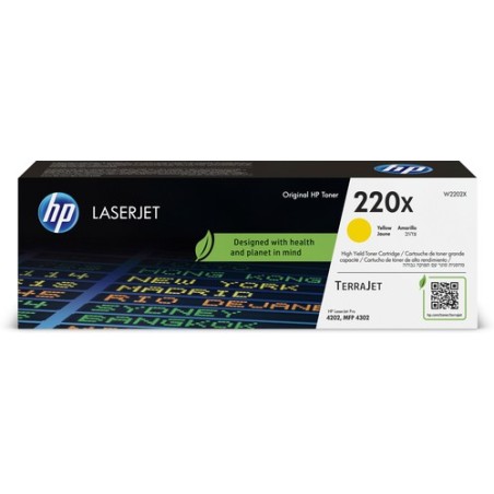 HP CARTUCHO TONER AMARILLO 220X ORIGINAL LASERJET