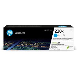 HP CARTUCHO DE TONER CIAN 230X ORIGINAL LASERJET