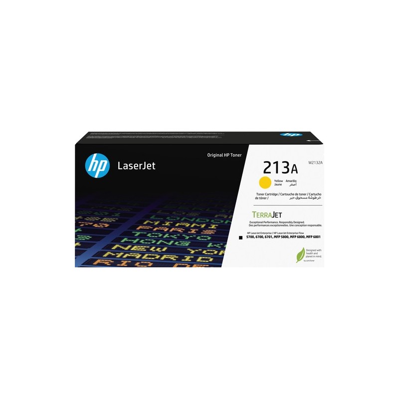 HP CARTUCHO TONER AMARILLO 213A ORIGINAL LASERJET