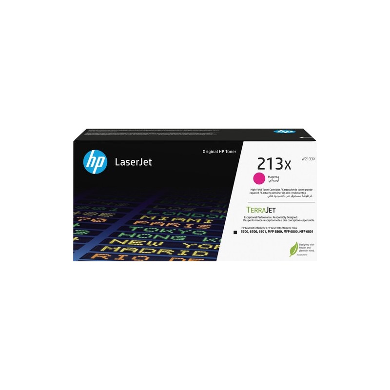 HP CARTUCHO TONER MAGENTA 213X ORIGINAL LASERJET