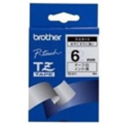 Brother TZE-211 LAMINATED TAPE 6MM 8M NEGRO ON BLANCO