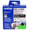 Brother DK SINGLE LABLE ROLLOS FOR QL-500 550 300PCS/RL 17X87M