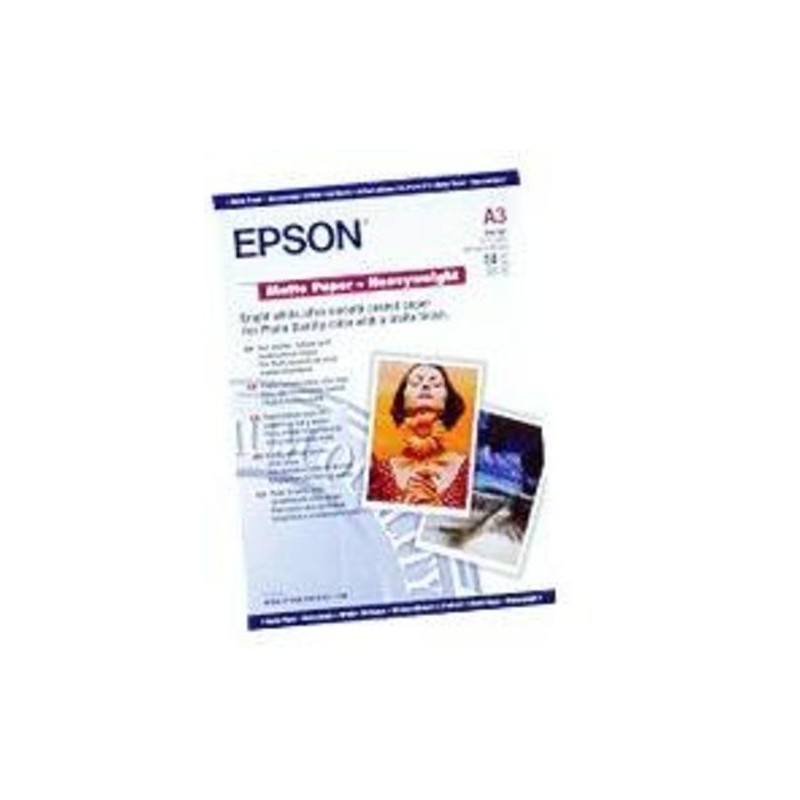 Epson PAPEL MATTE ALTO GRAMAJE M1 A3 50 HOJAS