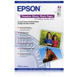 Epson PREMIUM BRILLANTE PAPEL FOTOGRAFIA A3 PARA STYLUS PHOTO 1270