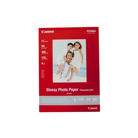 Canon GP-501 A4 5 SH BRILLANTE PAPEL FOTOGRAFIA A4 (5 HOJAS)