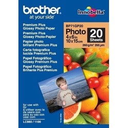 Brother BP61GLA BRILLANTE PAPEL A4 - 20 HOJAS