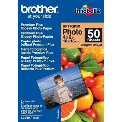 Brother BP61GLA BRILLANTE PAPEL PAPEL BRILLANTE 10X15 260 G