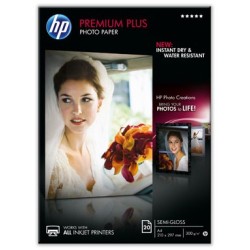 HP PREMIUM PLUS PAPEL FOTOGRAFIA SEMI-GLOSS 20 HOJA A4