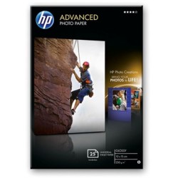 HP ADV BRILLANTE PAPEL FOTOGRAFIA 250G 10X15 BORDERLESS 25SH