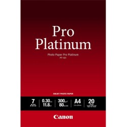 Canon PT-101 A2 20 PAPEL FOTOGRAFIA PLATINUM 20 HOJAS