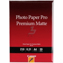 Canon PM-101 A4 20SH PAPEL FOTOGRAFIA PREMIUM MATTE A4 20 HOJAS