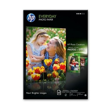 HP PAPEL 200G SEMI BRILLANTE A4 25 HOJAS