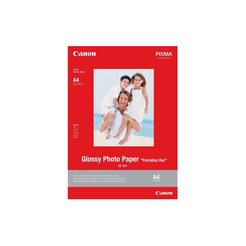 Canon PAPEL FOTOGRAFIA BRILLANTE GP-501 4X6 50 HOJAS