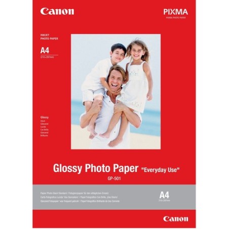 Canon PAPEL FOTOGRAFIA BRILLANTE GP-501 4X6 50 HOJAS