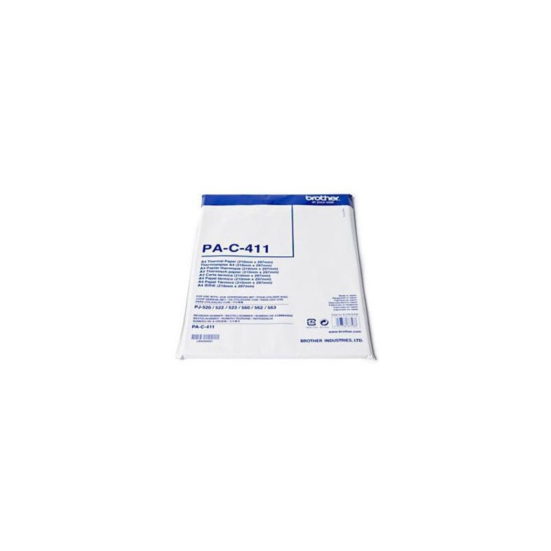 Brother PA-C-411 THERMOPAPEL 100 BL. A4 PARA PJ-6XX