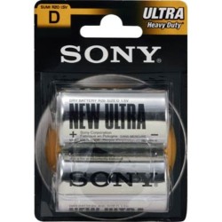 Sony 2 UNIDADES BLISTER CLORURO DE CINC MONO 1.5V