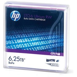 HP DATA CARTUCHO LTO-6 ULTRIUM 6.25 TB BAFE RW