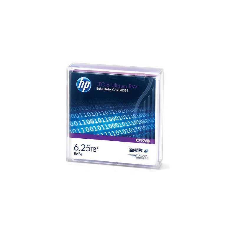 HP DATA CARTUCHO LTO-6 ULTRIUM 6.25 TB BAFE RW